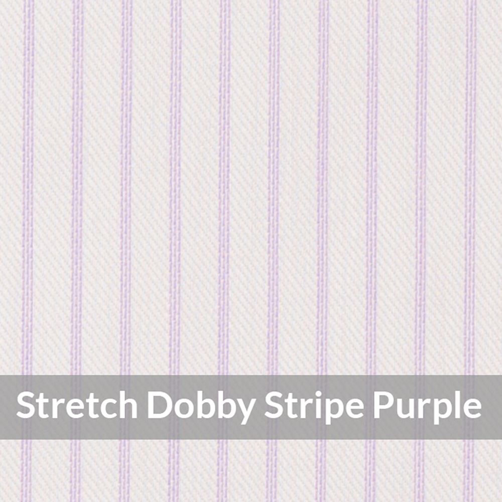 STEH6067 – Light Weight , Purple/White Easy Care Stretch Pencil Stripe, Soft Touch