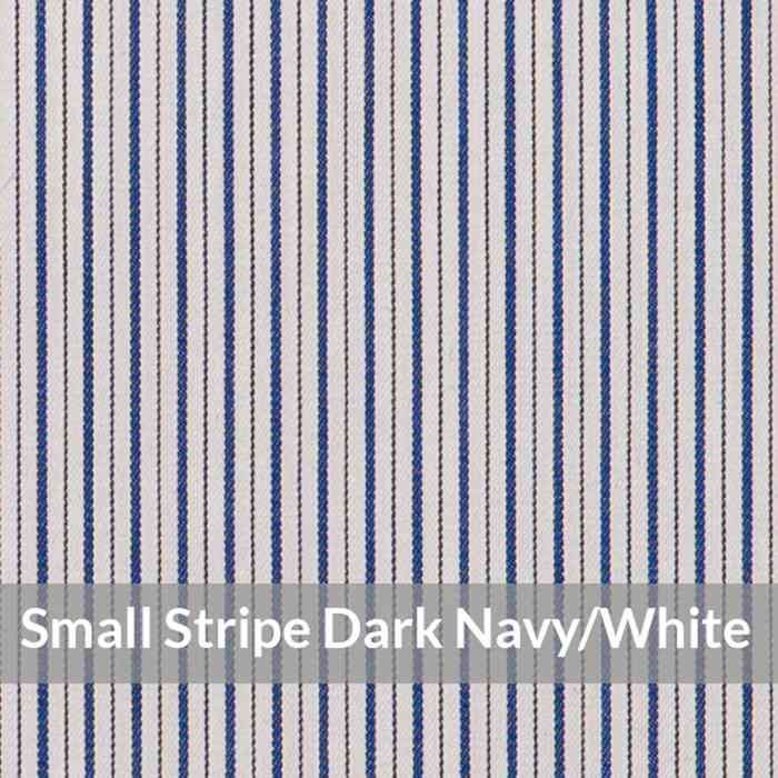 ST6062 – Light Weight, Dark Navy/White Fine Small Stripe , Soft Finish or Touch