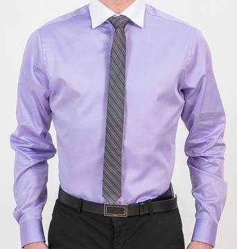 Picture of White Collar English Shirt