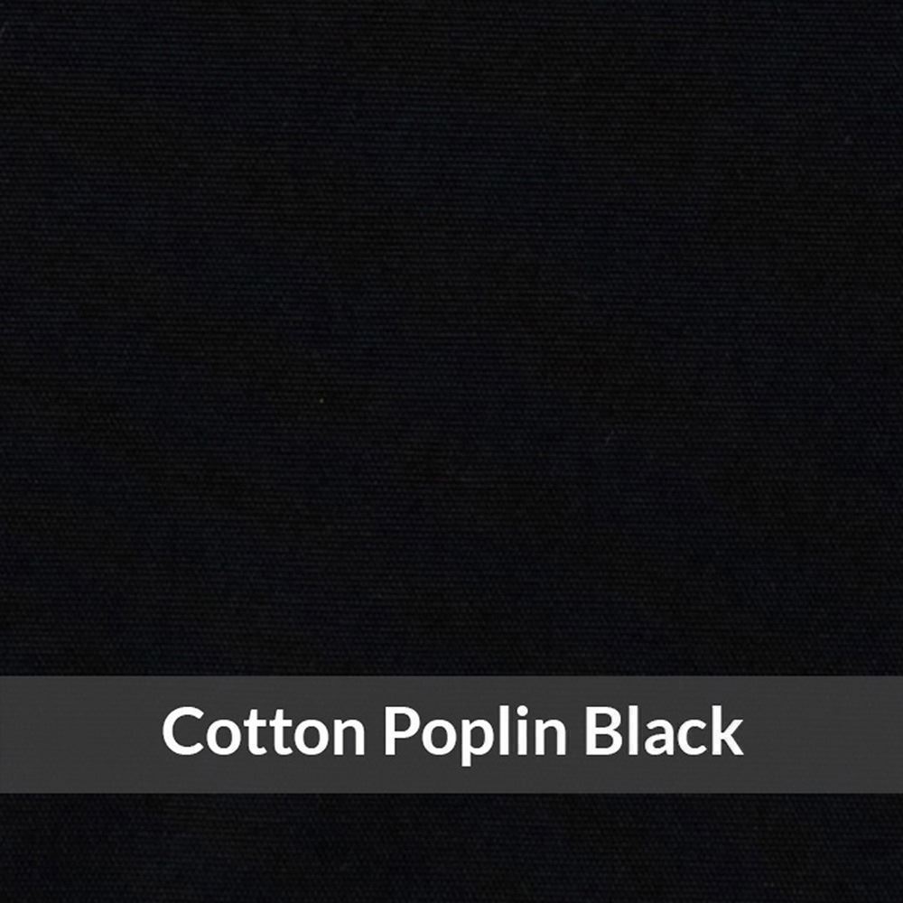 SP1007 - Medium Weight, Black Fine 100s 2-Ply Sea Island Cotton