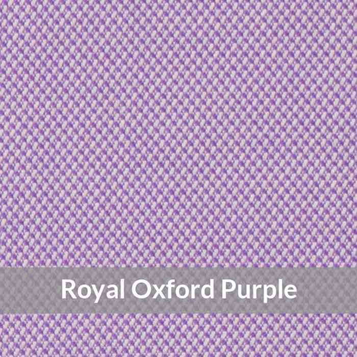 SF3071 – Medium Weight, Purple Royal Oxford Weave, Purple/White