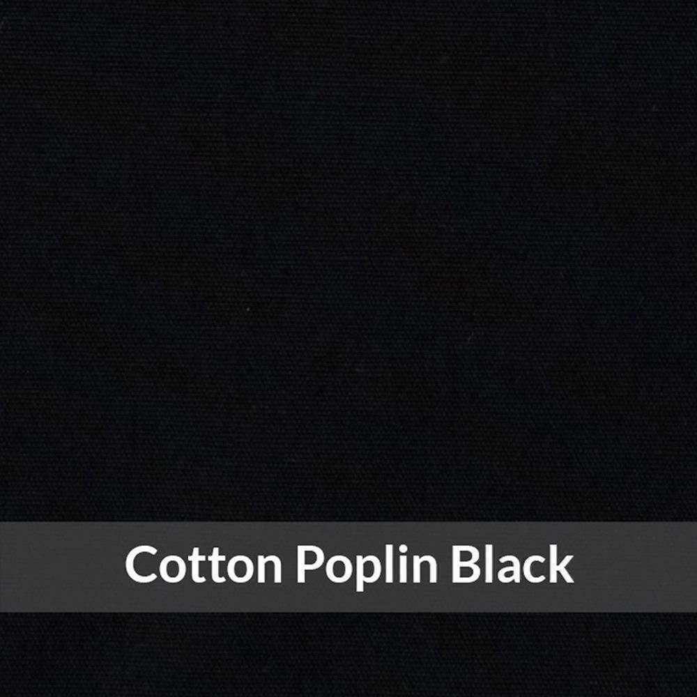 SP1007 - Medium Weight, Black Fine 100s 2-Ply Sea Island Cotton