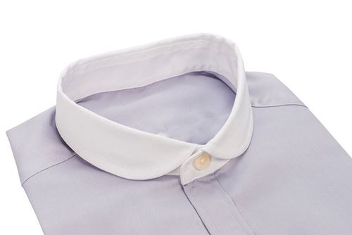 Picture of Smart Round Collar Short-sleeved shirt