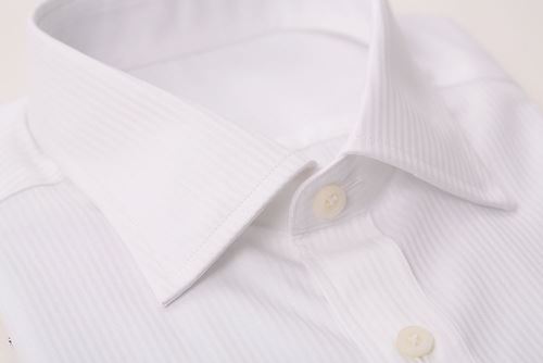 Picture of Subtle Tone on Tone Striped white shirt