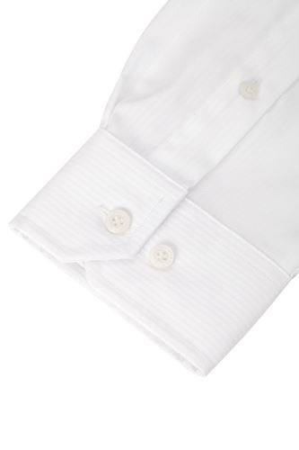 Picture of Subtle Tone on Tone Striped white shirt