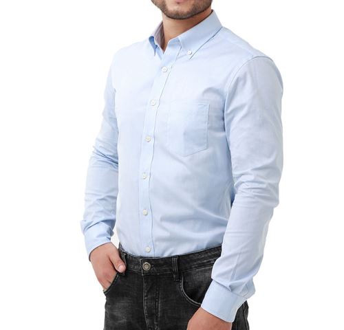 Picture of Smart Forever Blue Button-down Shirt