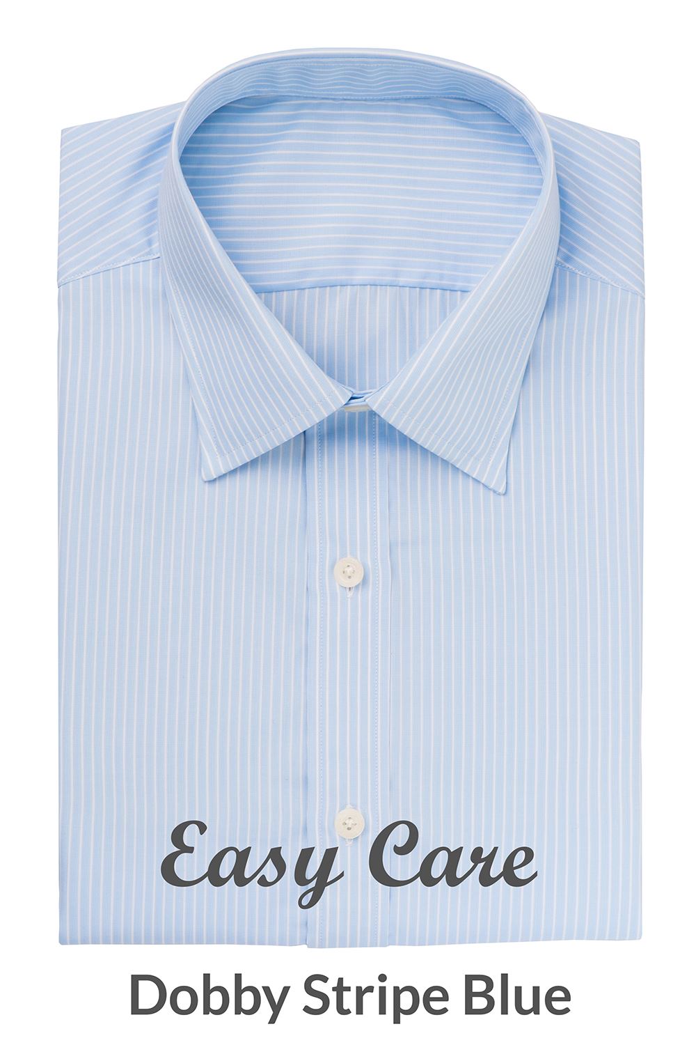 STE6084 – Light Weight , Blue/White Easy Care End on End  Stripe, Soft Touch