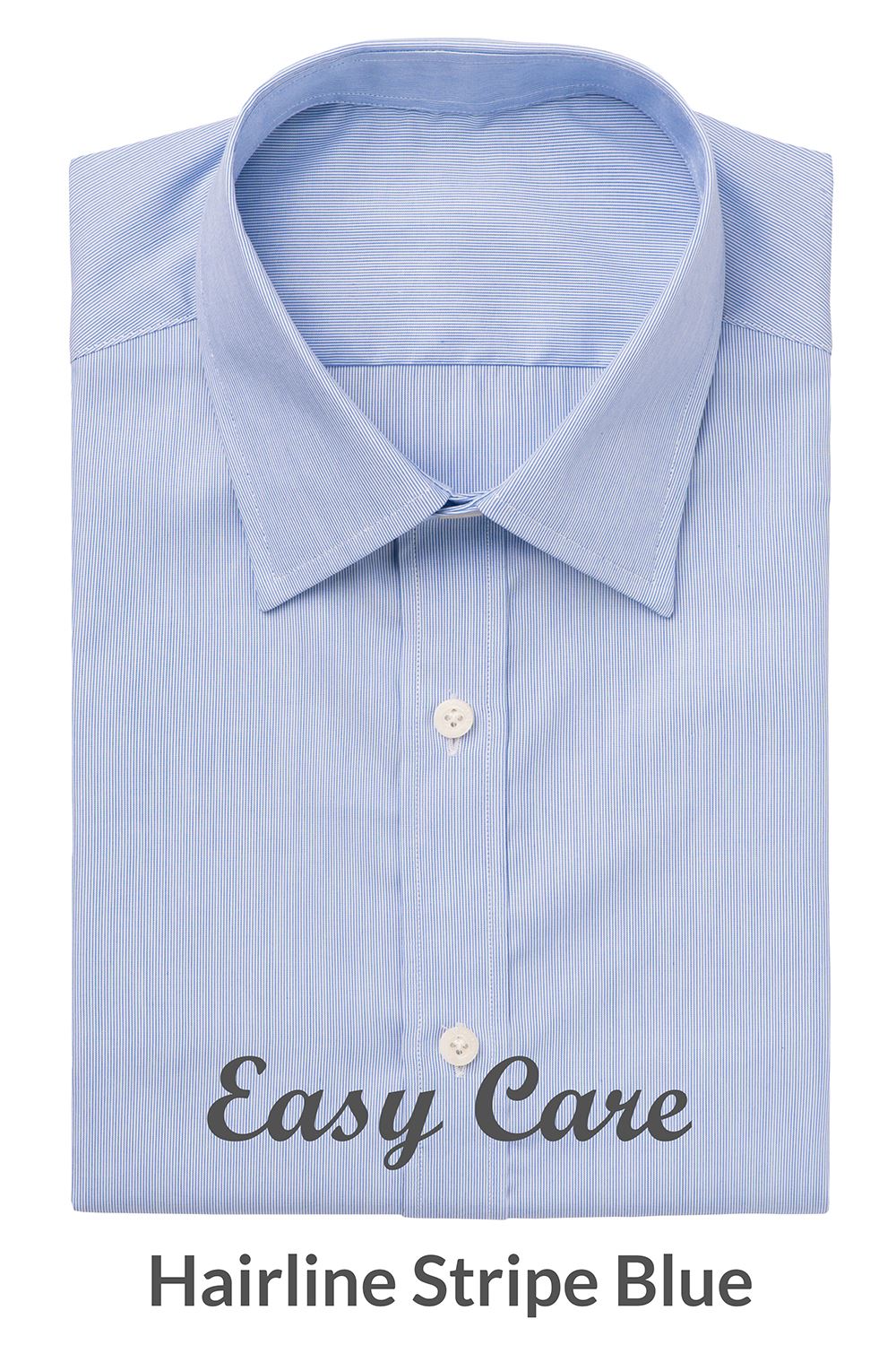 STE6086 – Light Weight , Blue/white Easy Care Hairline Stripe, Soft Touch