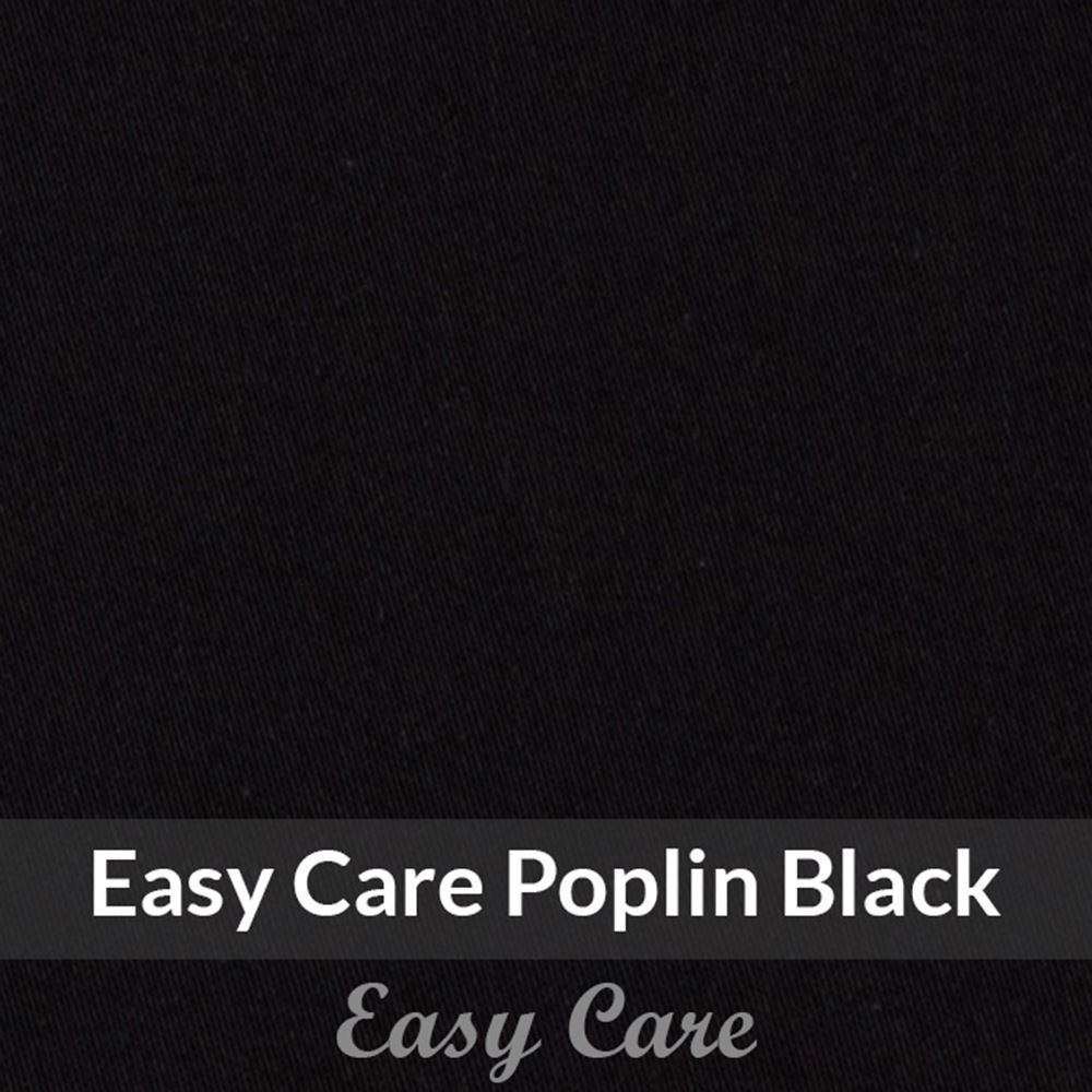 SPE2006 - Medium Weight, Black, Easy Care Satin , Smooth Finish