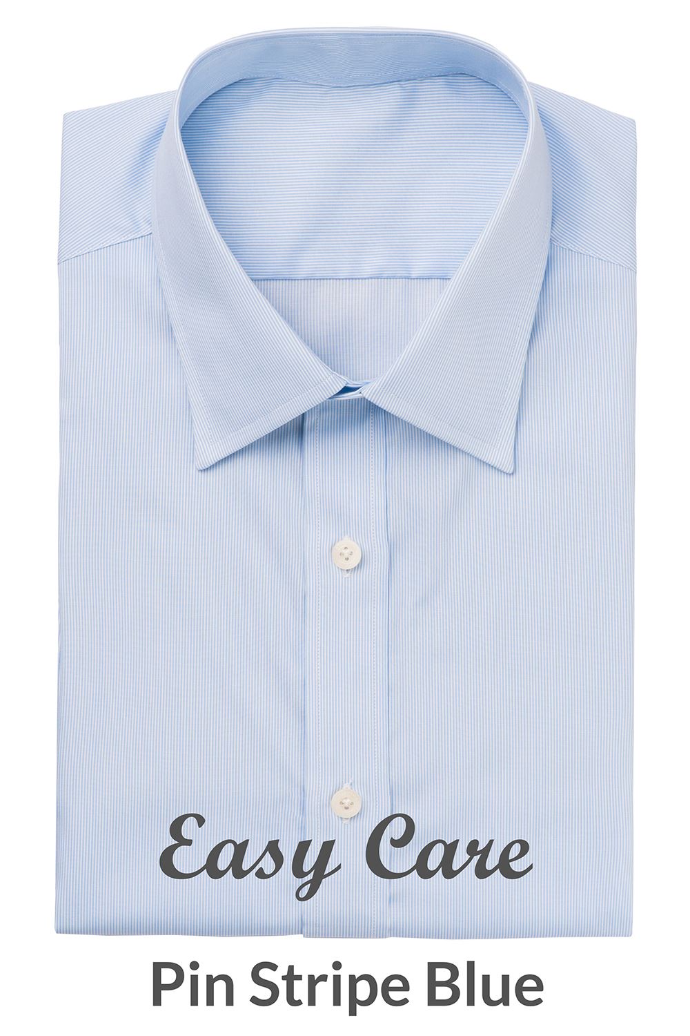 STE6069 – Light Weight , Blue/White Easy Care Pin Stripe,  Soft Touch