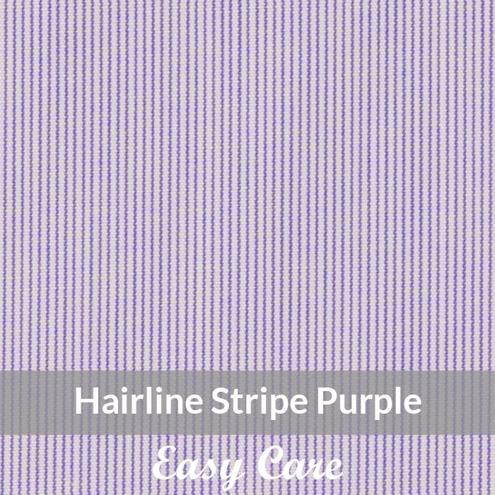 STE6087 – Light Weight , Purple/white Easy Care Hairline Stripe, Soft Touch