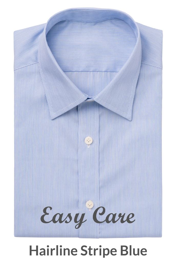 STE6086 – Light Weight , Blue/white, Easy Care Hairline Stripe, Soft Touch