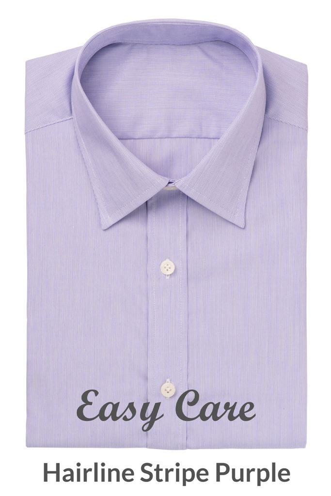 STE6087 – Light Weight , Purple/white, Easy Care Hairline Stripe, Soft Touch