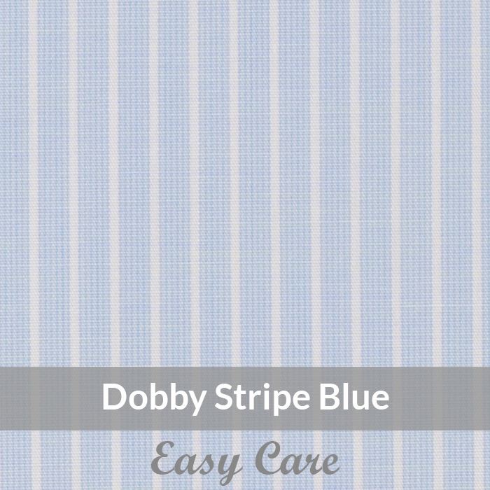 STE6084 – Light Weight , Blue/White Easy Care End on End  Stripe, Soft Touch