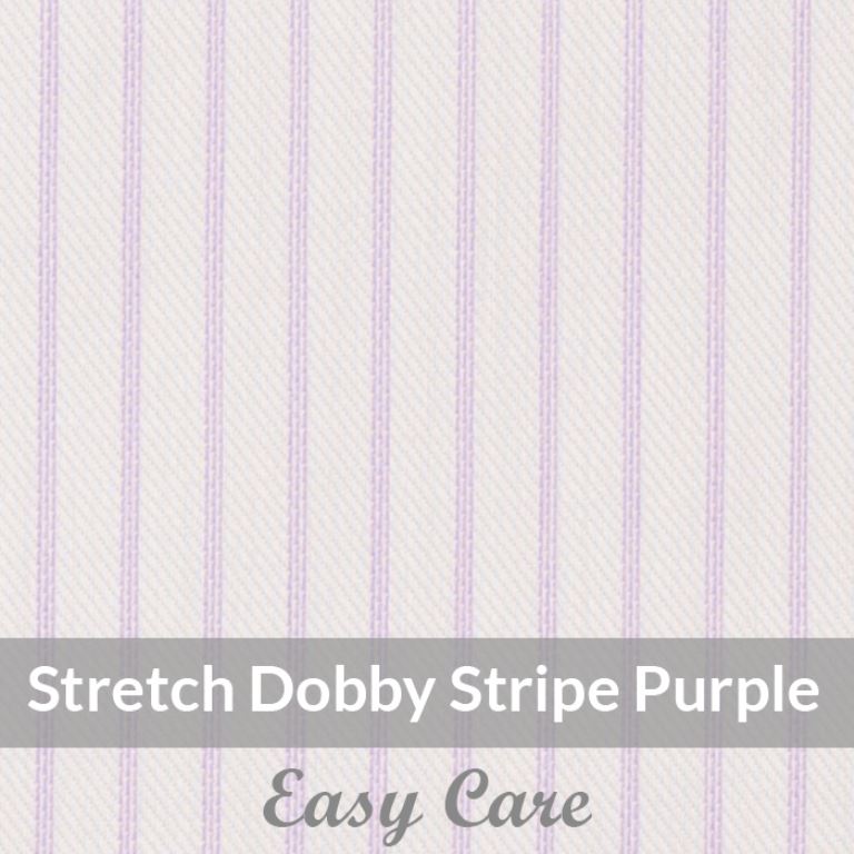 STEH6067 – Light Weight , Purple/White Easy Care Stretch Pencil Stripe, Soft Touch