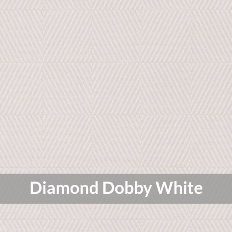 SFE3074 – Medium Weight , White, Fine Diamond Check Dobby, Soft Touch