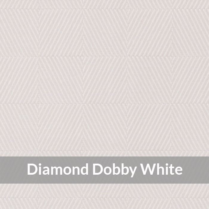 SFE3074 – Medium Weight , White, Fine Diamond Check Dobby, Soft Touch