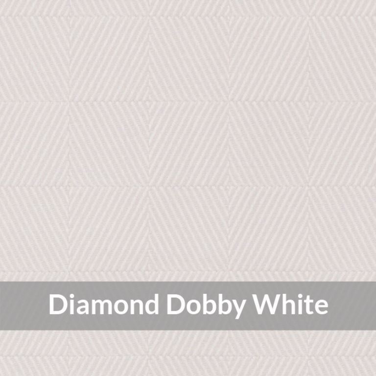 SFE3074 – Medium Weight , White, Fine Diamond Check Dobby, Soft Touch